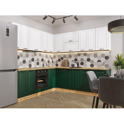Дублин-02 Special White/Special Green 2140*2200/2400*600 Дублин-02 Special White/Special Green 2140*2200/2400*600