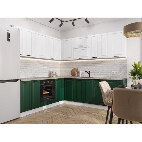 Дублин-02 Special White/Special Green 2140*2200/2400*600 Дублин-02 Special White/Special Green 2140*2200/2400*600