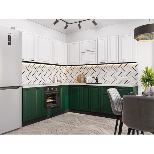 Дублин-02 Special White/Special Green 2140*2200/2400*600 Дублин-02 Special White/Special Green 2140*2200/2400*600