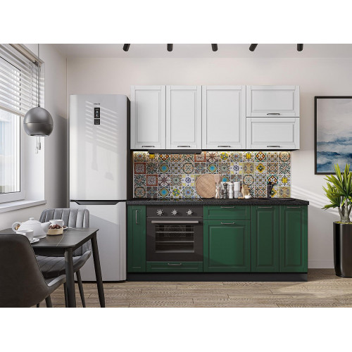 Дублин-01 Special White/Special Green 2140*1900*600 Дублин-01 Special White/Special Green 2140*1900*600